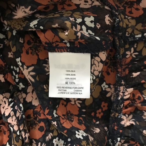 Madewell silk floral peplum top - Picture 9 of 12